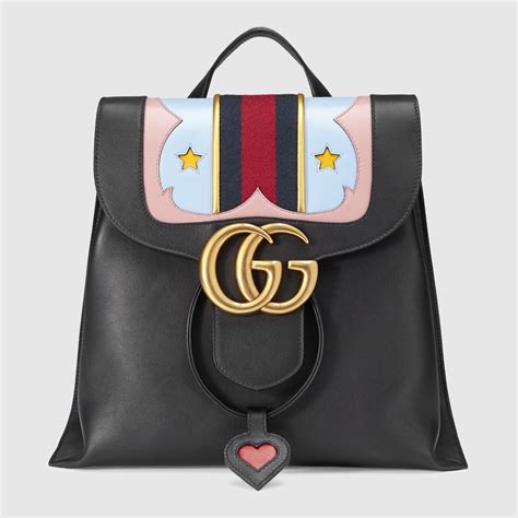 gucci marmont terciopelo|Gucci Marmont leather backpack.